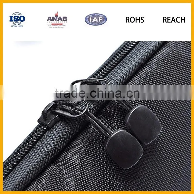 Universal Portable Organizer Double Compartment Carry Travel Case Holder Bag with Hand Stra