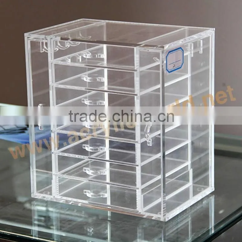 acrylic cosmetic makeup organizer lipstick holder