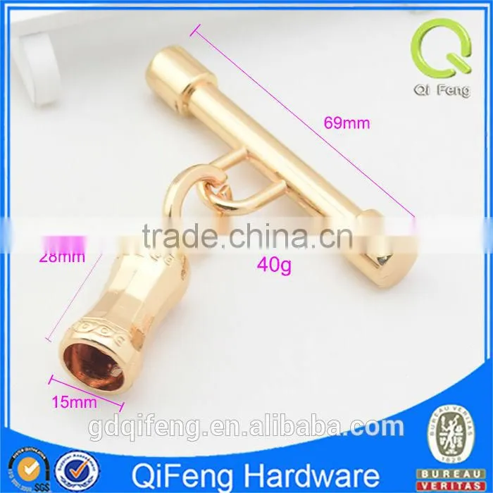 new fashion flexible bag ornament with chain and stopper