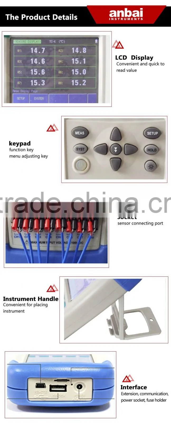 USB Temperature Data Logger (AT4202)