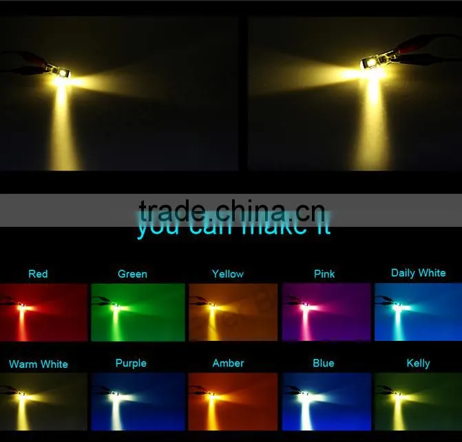 1210 SMD 3528 48smd 48 LED White light led car bulb DC 12V License light Reading lights Car dome Bulb Festoon Lighting