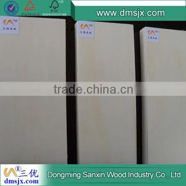 Strength Poplar lumber price for surfboard
