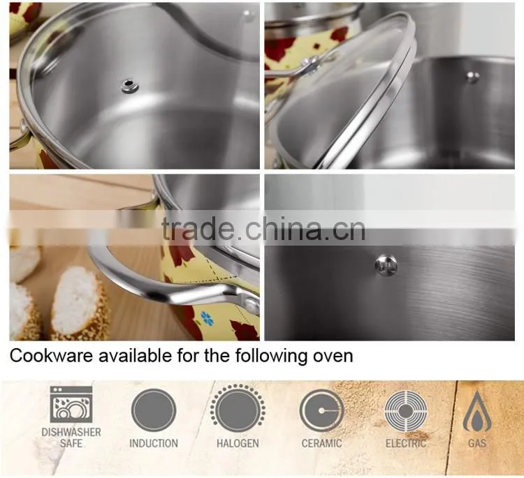 high quality 7 pcs enamel cookware set with best price