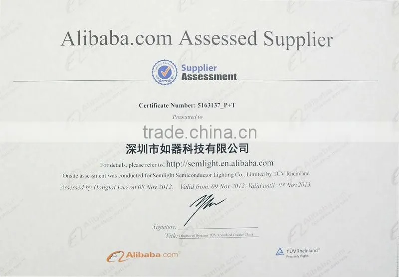 TUV CE Rohs IEC Approved 2 Years Warranty Dimmable LED Solar Panel