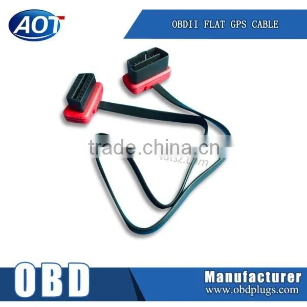 OBD gps flat cable 8P OBD2 extension cable