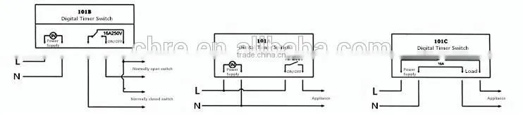 Digital Timer Switch Light Timer Switch NBL101A