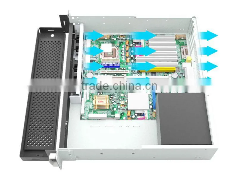 2u 19inch rackmount server chassis