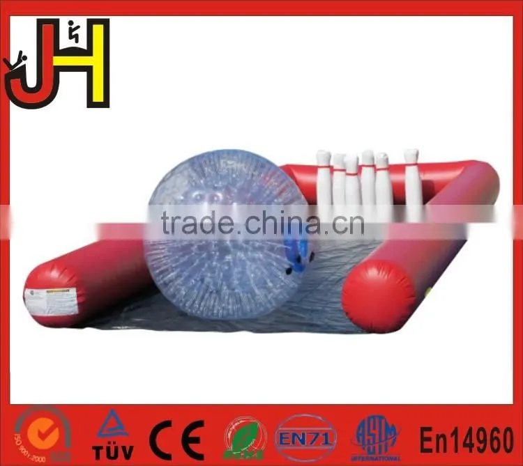 Hot Selling Customized Size Inflatable Go Karts Race Track for Toy Balls