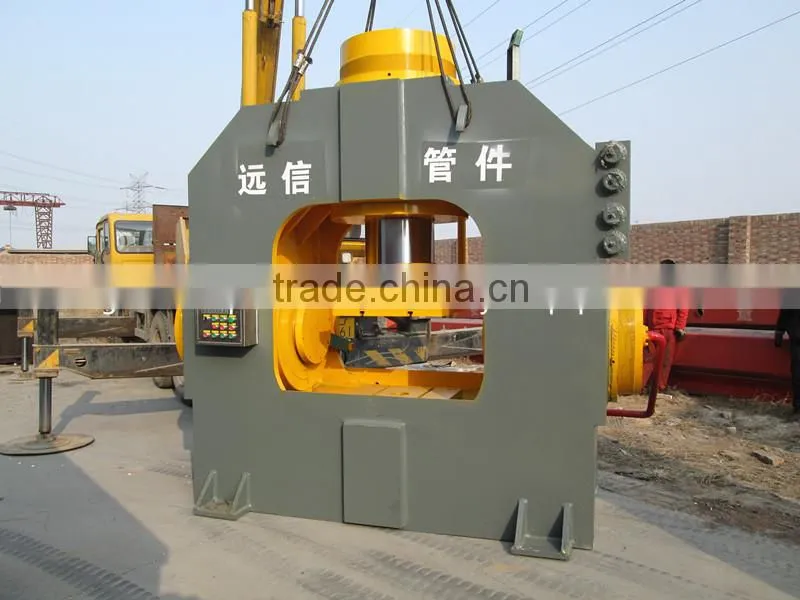 Tee cold press forming machine