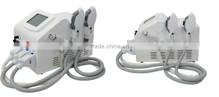 Multifunctional cooling rf face lift 3000w pain free shr epilacia with 3 handle for sale
