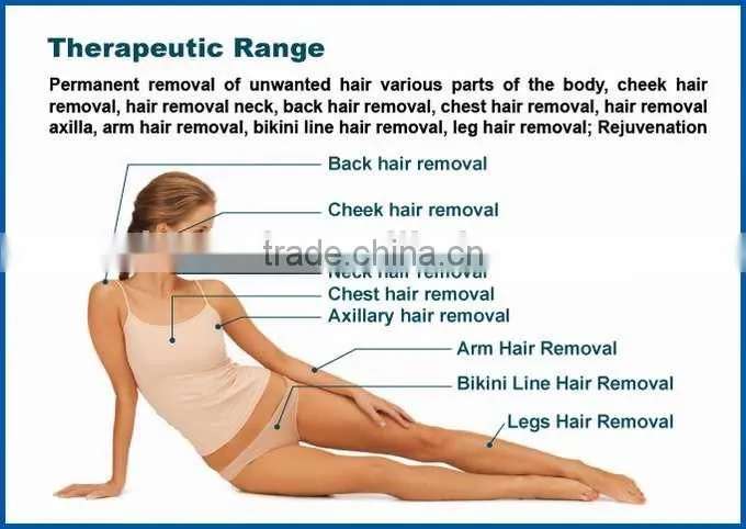 New products 2016 Permanent Ipl +808 nm diode laser hair removal machine/laser hair removal germany