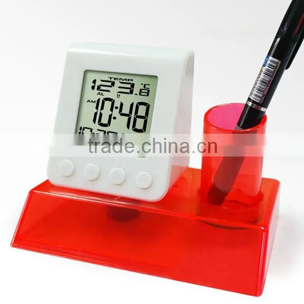 Water Drop Shaped Eco-friendly Water Powered Clock