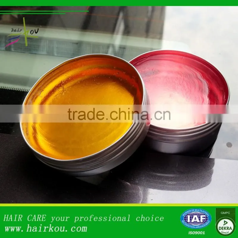 Own Brand Pomade Hair Edge Control OEM Water Based Pomade Wax