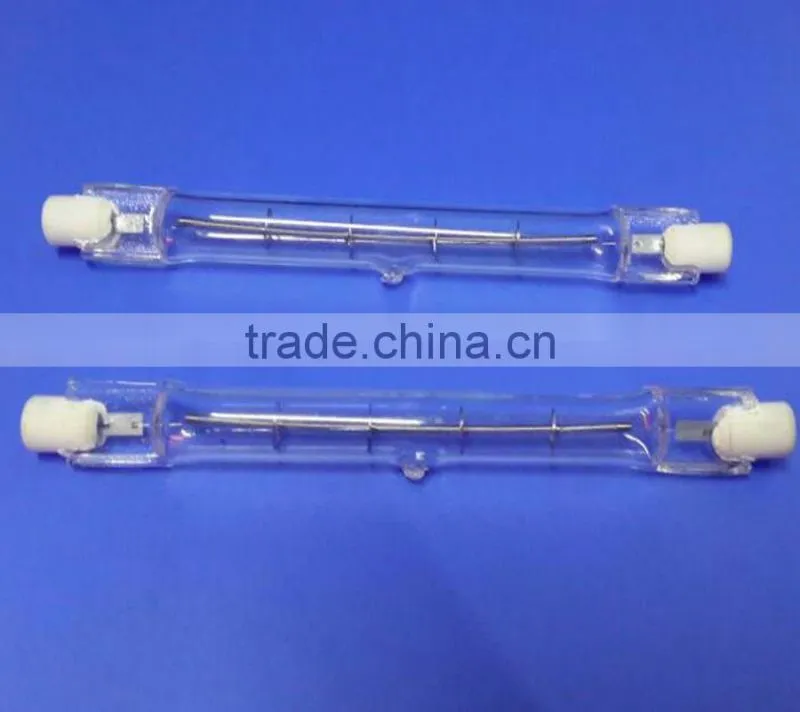 Iodine-tungsten Tube Iodine-tungsten Filament Lamp 230V 220V 500W for light Illumination