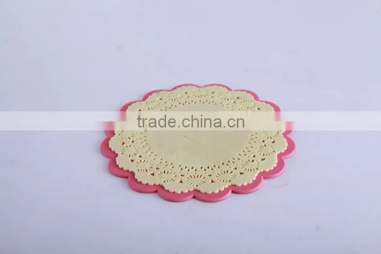 ecofriendly plastic 3d silicone beer coaster