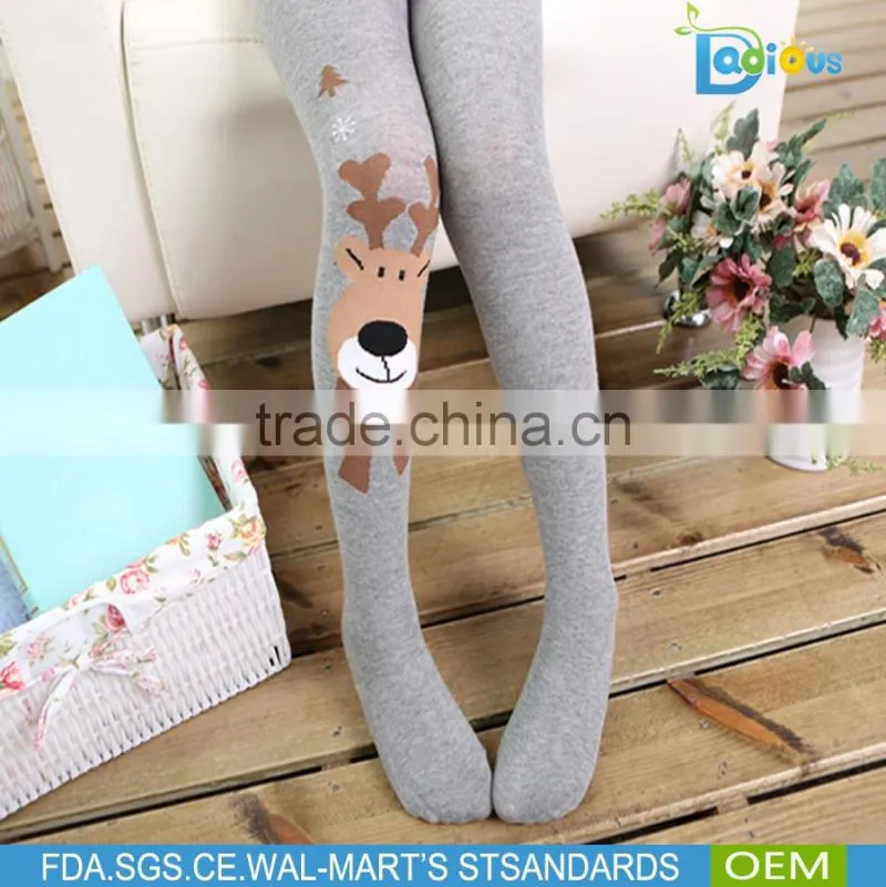 Wholesale children girls seamless stockings pantyhose New ruffle girl leggings