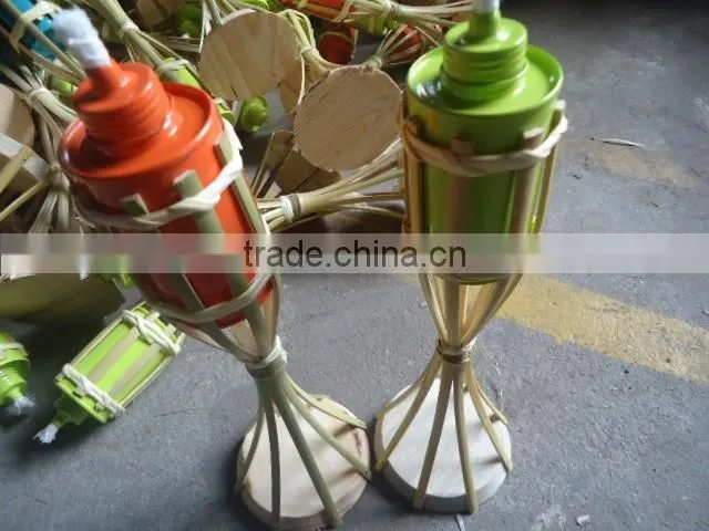 FD-16405 Natural bamboo tiki torch