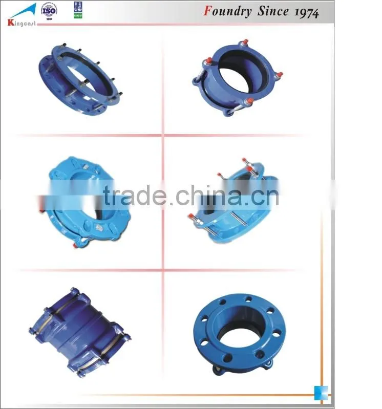 Custom best product high quality industry cast ductile iron mechanical plain end wall pipe