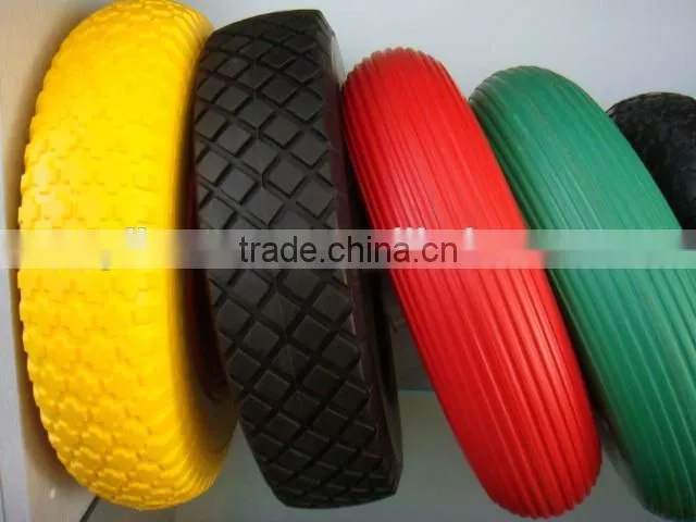 PU Foam Rubber Tyre Wheels