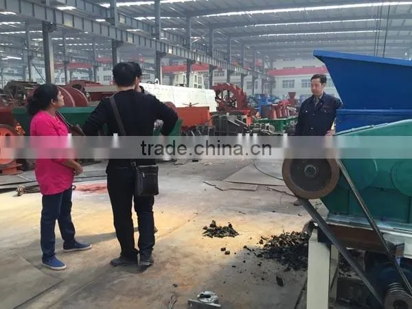 Durable Double Shafts Waste Tire Shredder