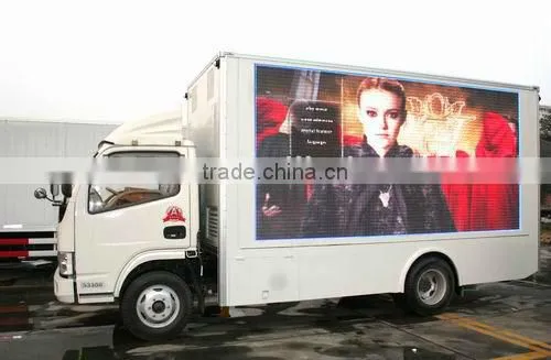 Mobile LED Advertising Truck, Led Truck,3 sides led screen