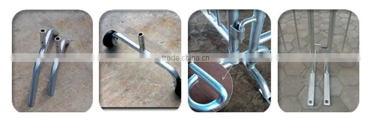 free sample crowd barricades steel fencing for crowd control manufactory