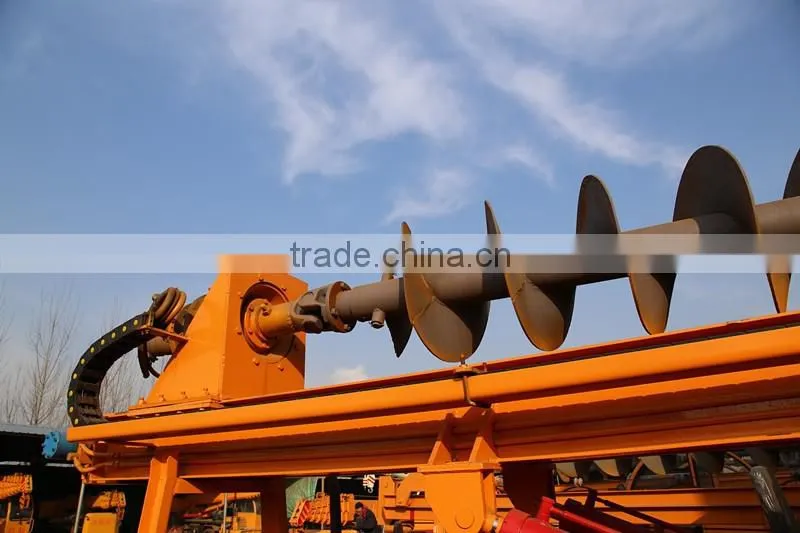 Tractor digging machine