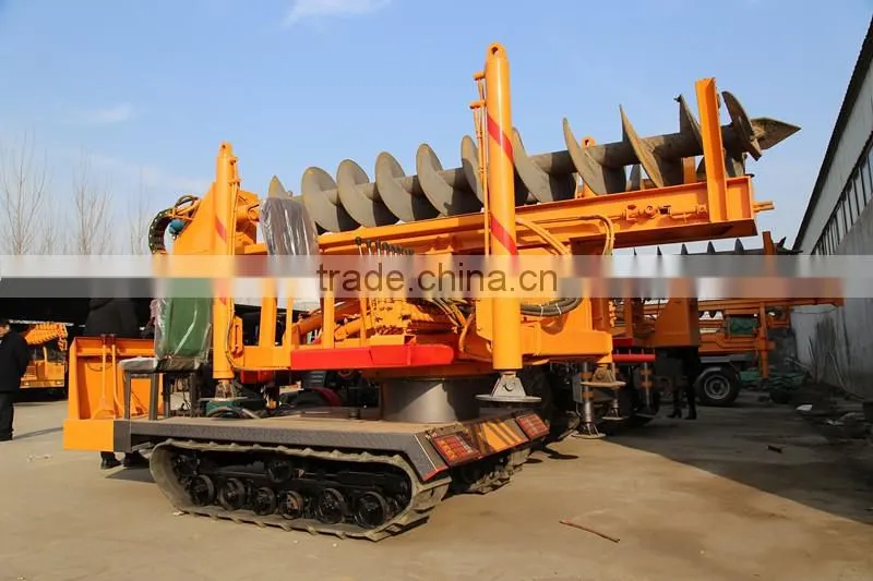 Crawler digging machine