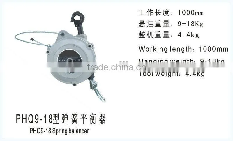 PHQ 9-18 Strapping Spring Weight Balancer Tool