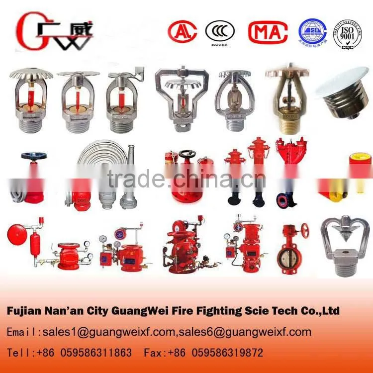 Fire hydrant hose fire hose fabric with spray jet fire hose nozzle