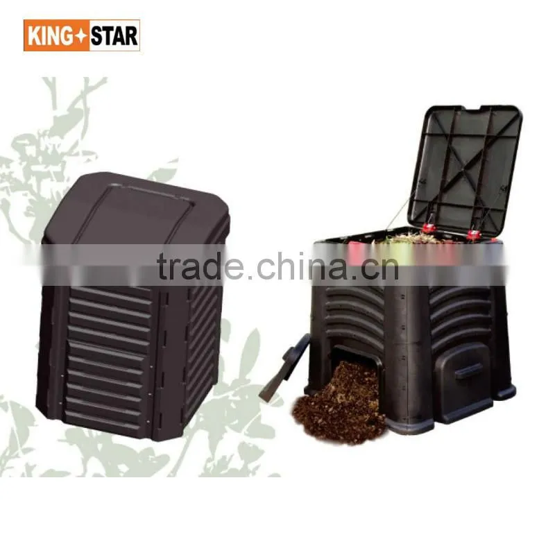 105 gallon (400L) large capacity compostable bin