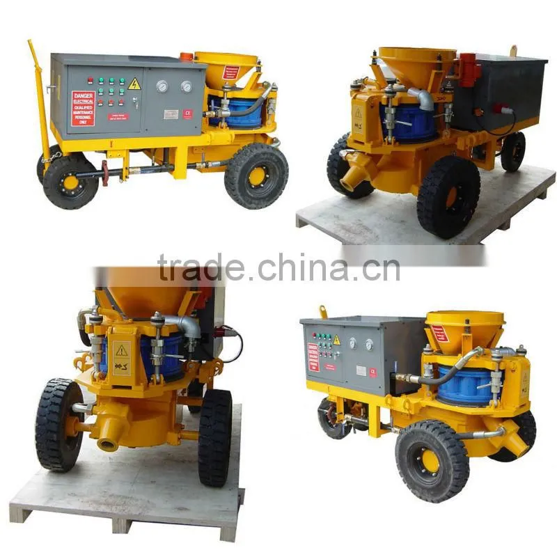 GSZ3000V Small Concrete Spray Shotcrete Machine with Variable Speed and WEG Electric Motor