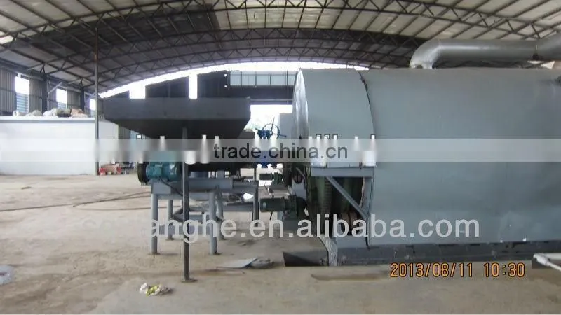 pollution free Tire to diesel recycling plant 40% diesel oil rate 12-15ton