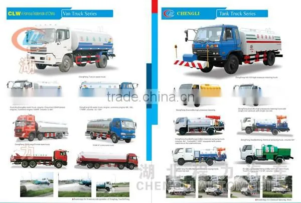 6 wheels 6000L to 8000L hot oil trucks for sale