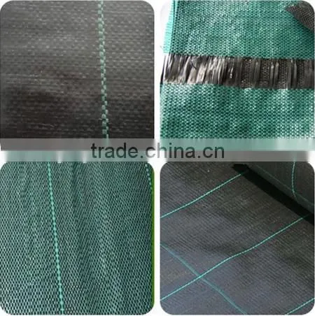 UV stabilised eco-friendly pp non woven garden weed control/guard mulch sheet/weed mat