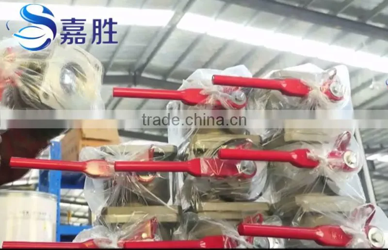 Aluminium Alloy Throughway Flange Ball Valve Female