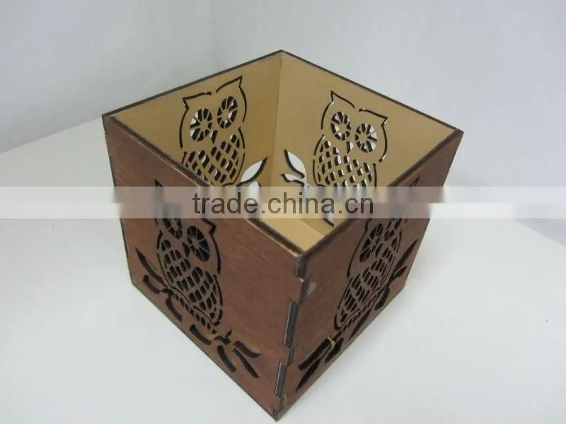 Chic Attractive Decorative Wooden Sewing Basket/Box