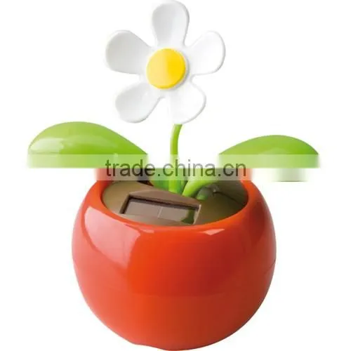 solar power plastic dancing flower solar toy
