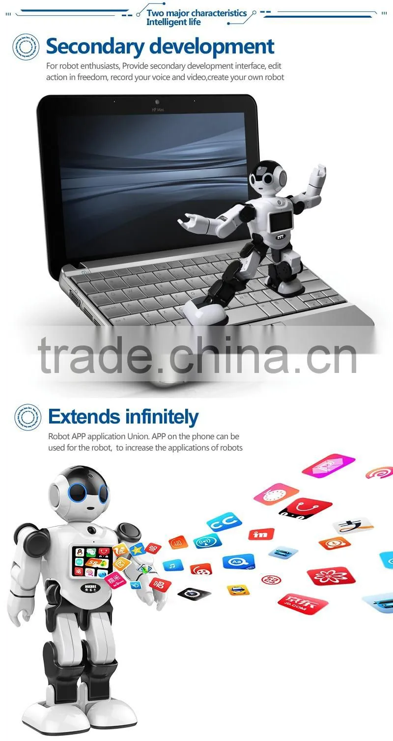 2016 New Original Intelligent Robot Smart New Family Members Robot Magic Robot