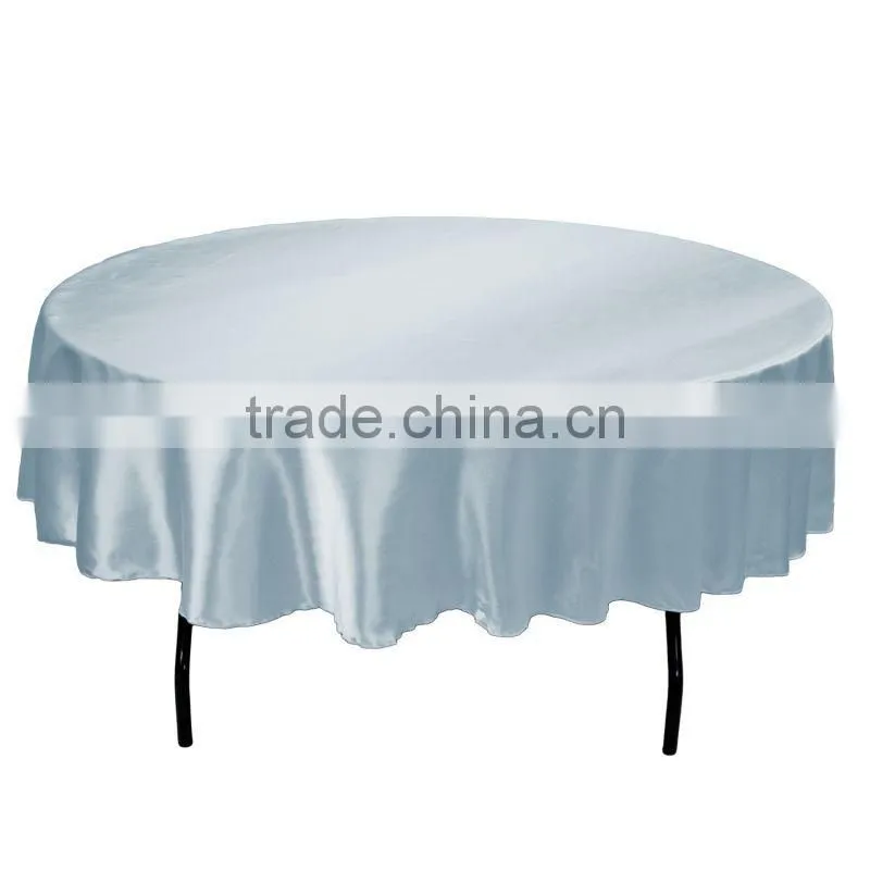 latest style 100% Polyester soft Table Cloths for event decoration