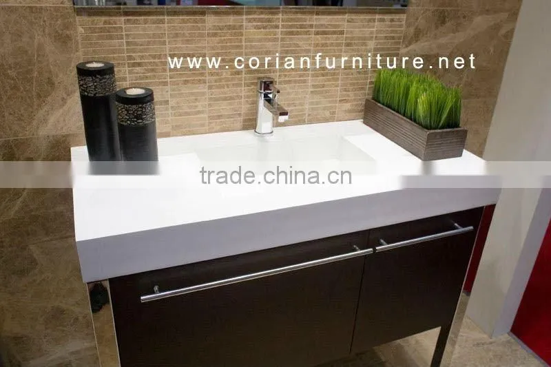 High quality corian vanity countertop