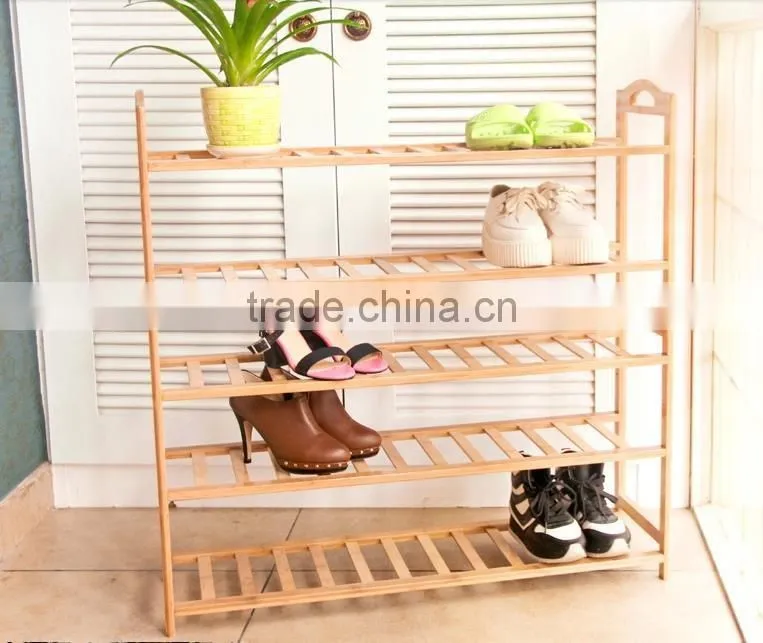 2015 wooden shoe racks for kids