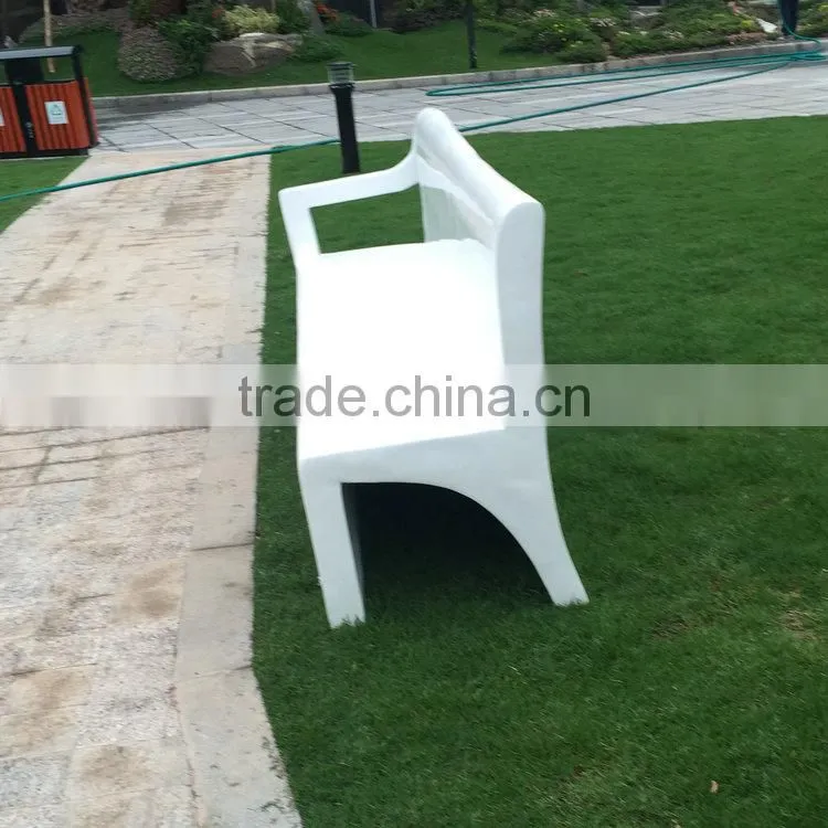 Outdoor fiberglass garden chair