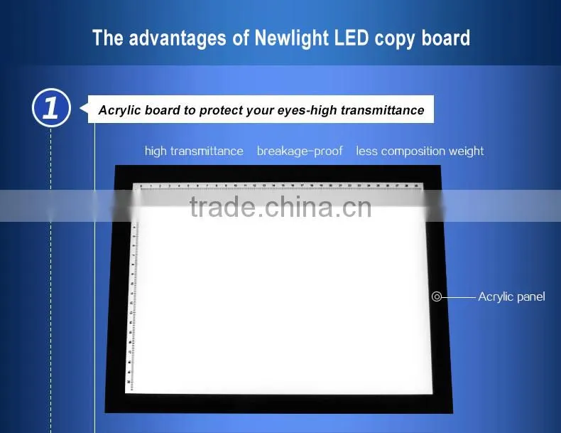 original adjustable A4 drawing projector led tablet copy tracing board for kids