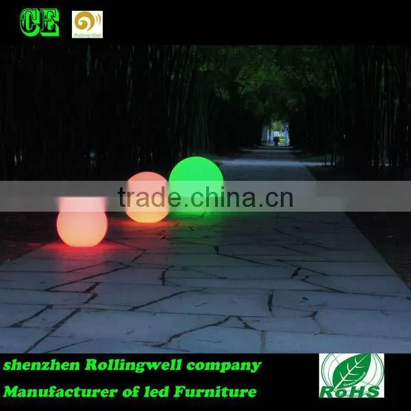 outdoor waterproof christmas decoration multicolr ball led lighting
