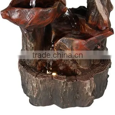 Indoor Waterfall Tabletop Fountain with LED Light