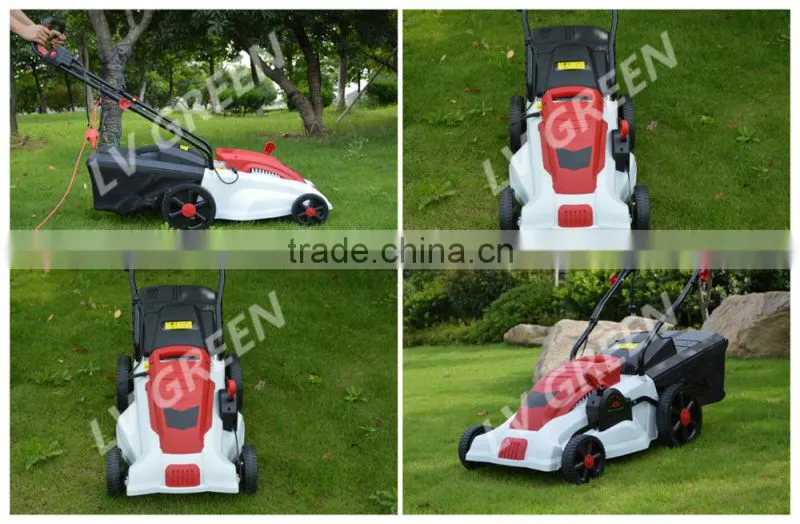 high power rechargeable golf mower with low noise