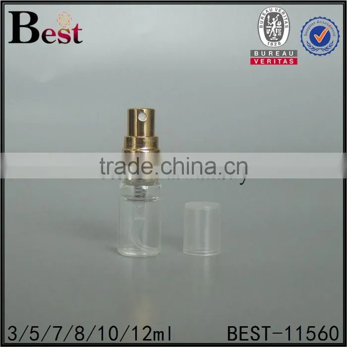 3ml 5ml 10ml mini cosmetic perfume spray bottle empty clear perfume spray bottle atomizer pocket sized perfume spray bottle