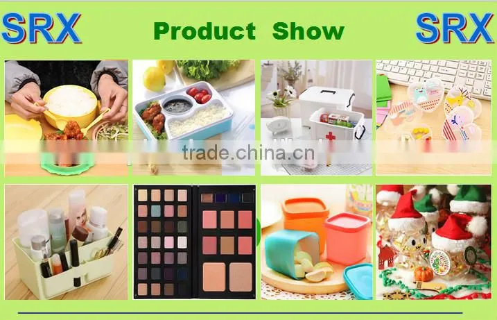3 layer 18 apartment cheap plastic makeup palstic storage box with lids and handle/custom plastic storage box/plastic box