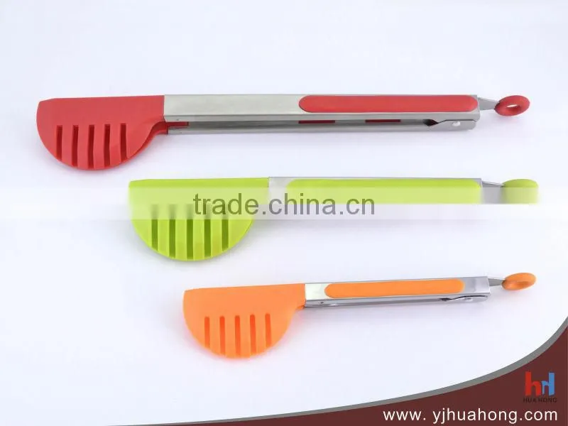 7" Nylon Small Food Tongs